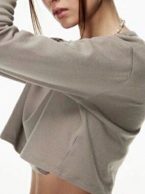 Sunday Best Cropped Crew Sweater